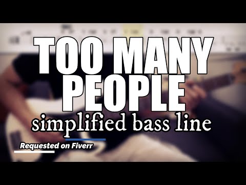 Too Many People - Paul McCartney | Simplified bass line with tabs #122