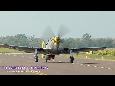 ✈️P-51 Mustang, the greatest fighter of WWII, takes to the skies of Lowa at the end of the year