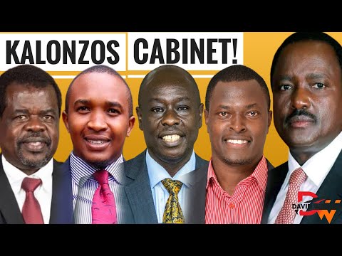 LEAKED! INSIDE PRESIDENT KALONZO'S FULL CABINET!