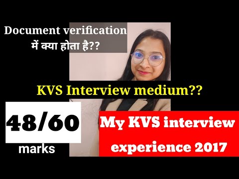 My KVS interview 2017 | Hindi medium के लिए english क्यो important है? बहुत nervous कर दिया था 😐