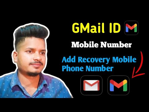 How To Add Phone Number To Gmail | Email Id Me Mobile Number Kaise Add Kare