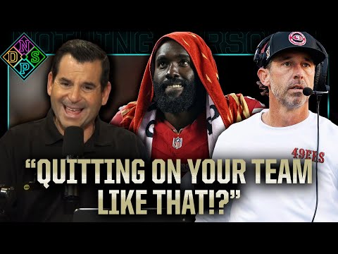 49ers De'Vondre Campbell quits on his team! Kyle Shanahan and George Kittle were FURIOUS!