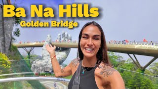 GOLDEN BRIDGE IN BA NA HILLS VIETNAM 🇻🇳 INTERNET VS. REALITY