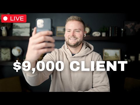 Closing a $9,000 Agency Client (Live Sales Call)