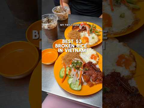 MUST TRY COM TAM/BROKEN RICE IN SAIGON 🇻🇳🍚❤️ #vietnamtravel #vietnamesefood #saigon #hcmc