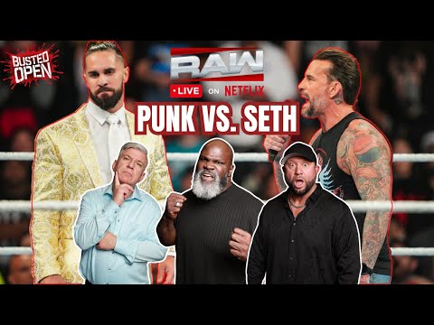 WWE Predictions: 'Monday Night RAW' Netflix Debut + CM Punk vs. Seth Rollins | Busted Open