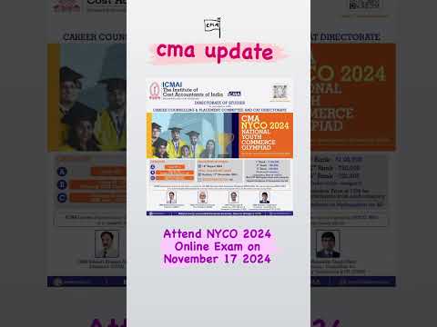 CMA NYCO Exam 2024 #shortsfeed   #trendingshorts  #viralshorts #newupdate 🔔