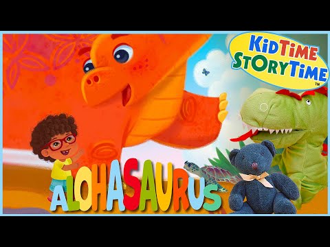 ALOHASAURUS - Dinosaur Read Aloud - Hawaii Read Aloud for Kindergarten - AAPI Story