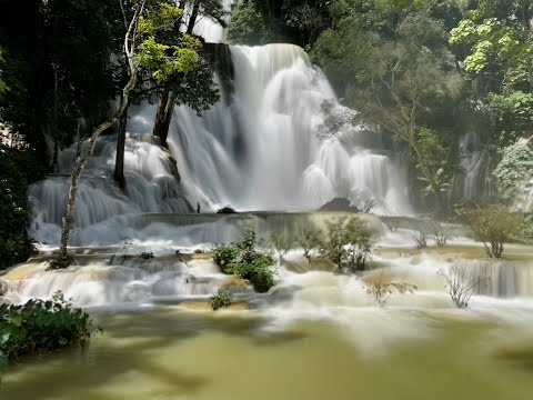 Thác Kuang Si - Luang Prabang - Lào by Phuot KCT