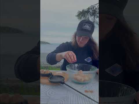 Camping monkey bread #britishcolumbia #explorebc #explorecanada #hellobc #vancouverisland