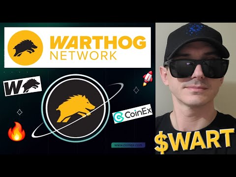 $WART - WARTHOG NETWORK TOKEN CRYPTO COIN HOW TO BUY WART BLOCKCHAIN EXPLORER COINEX GLOBAL CEX NEW