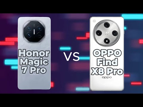 Honor Magic 7 Pro vs Oppo Find X8 Pro