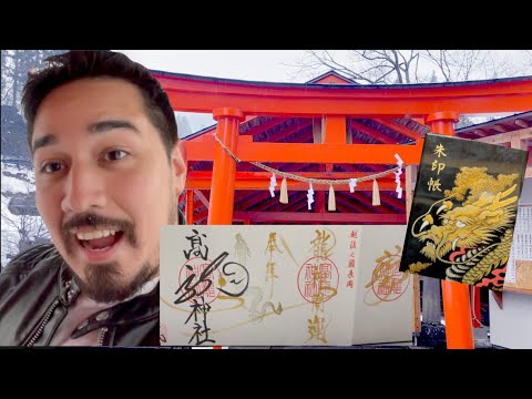 【大感動‼️】日本の御朱印帳をついに手に入れた！〜新潟Vlog #1〜【海外の反応】【日本文化】