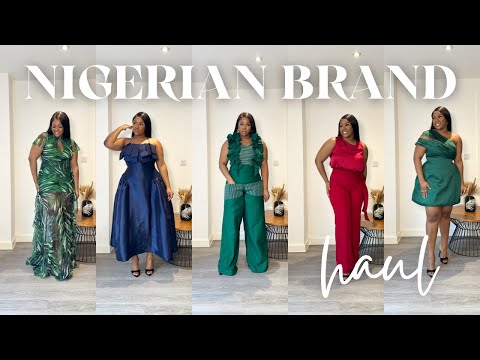 GIRL! DON'T SLEEP ON THESE NIGERIAN BRANDS | SIZE 14/16 FASHION TRYON HAUL