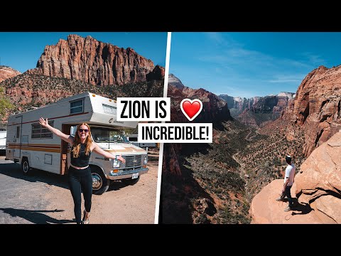 Is This The BEST RV Park We’ve Visited So Far!? - Exploring ZION National Park 😍 (Guide to Zion)