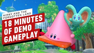 Kirby and the Forgotten Land - 18 Minutes of Demo Gameplay