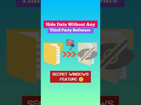 Hide Personal Data Without Any Third Party App 🔥| Secret Windows Feature 🤫| TechHacks🧑‍💻 | #shorts