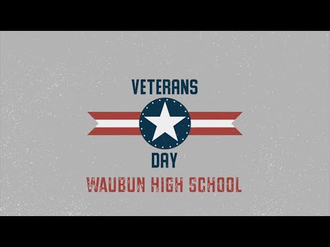 Waubun High School Veterans Day Program