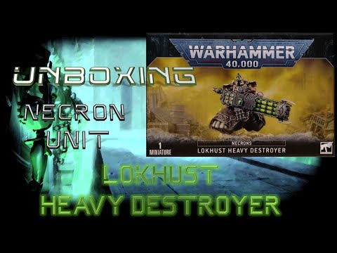 Unboxing - Lokhust Heavy Destroyer 2020