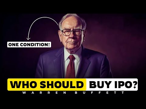 WATCH THIS before BUYING any IPO | Warren Buffett | Stocks | Investment