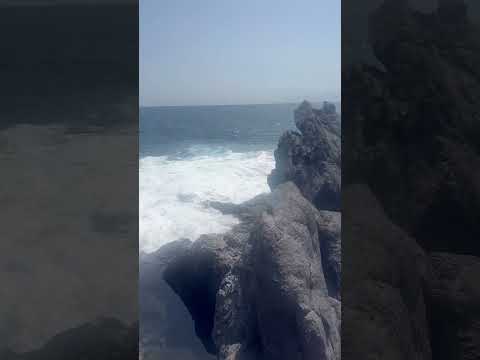 🏝️ Awesome blue water in Tenerife 🏝️#ocean #tenerife #canaryislands