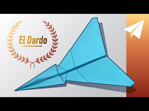 How to Fold the Amazing Paper Airplane, El Dardo — Paper Airplane Competition Finalist