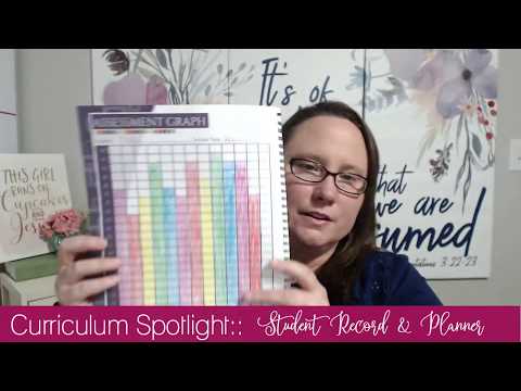 Curriculum Spotlight: Student Record and Planner