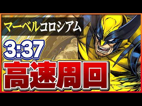 【マーベルコロシアム】アベンジャーズ・X-MENコロシアム2種共通編成！ノルディスで快適周回！【パズドラ】