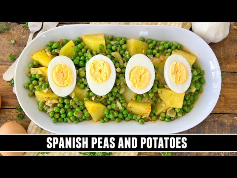 Spanish Peas and Potatoes | CLASSIC Recipe from the Canary Islands