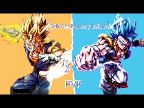 Dragon Ball Legends Review: Goku and Vegeta blue into Gogeta / Goku and Vegeta into Vegito