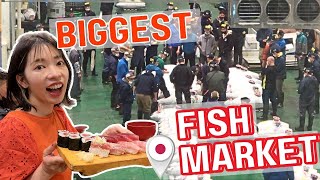 Toyosu Fish Market Guide: Tuna auction and Sushi breakfast, Tokyo Japan