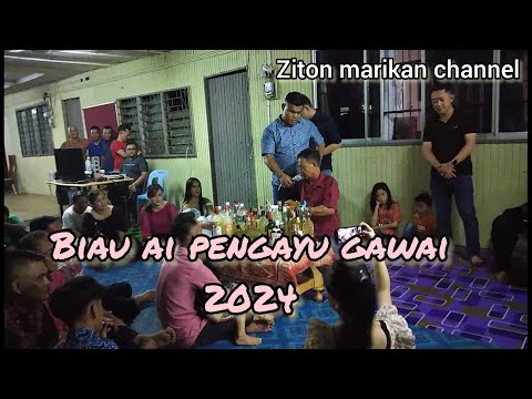 Biau Tuak pengayu Gawai 2024