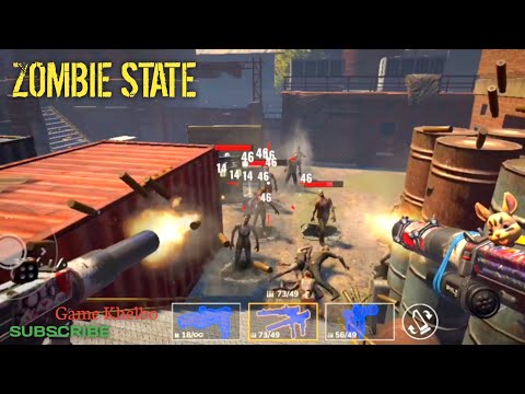 HIGH GRAPHIC ZOMBIE GAME FOR MOBILE | ZOMBIE STATE 🧟‍♀️ | TOP MOBILE GAME'S | ANDROID