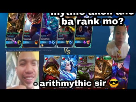 math teacher na aritMythic ang rank sa MLBB