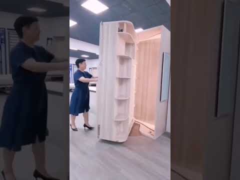 Furniture that can be retracted freely 收放自如的家具 #goodthing #foryou