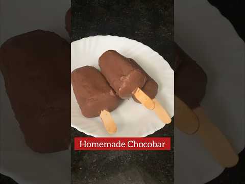 Chocobar Recipe #chocobar #chocolateicecreamrecipe #easyrecipe #dessertrecipe #shorts