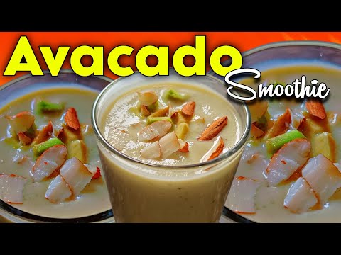 Avocado smoothie recipe | avocado banana smoothie | weight loss smoothies | avocado juice