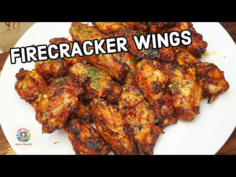 Firecracker Chicken Wings In Air Fryer |Easy Healthy Air Fryer Recipes |