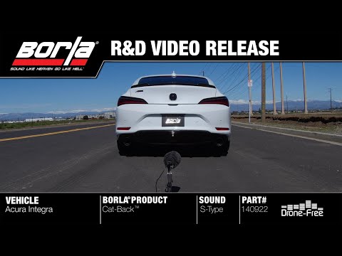 Borla Exhaust for 2023+ Acura Integra