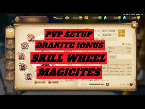 Draconia Saga - PVP Setup + Year Ender Conquest ( Kensei POV 100+ k1lls!!! )