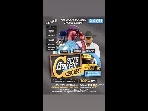 King George Back 2 School Giveaway 2024