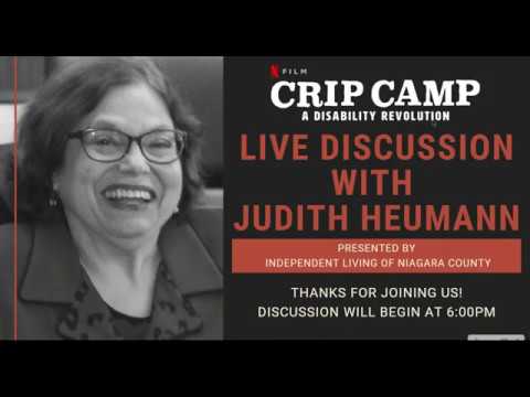 Crip Camp: A Disability Revolution Discussion with Judith Heumann