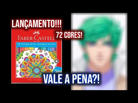 Novos ECOLÁPIS DE COR FABER-CASTELL 72 CORES!