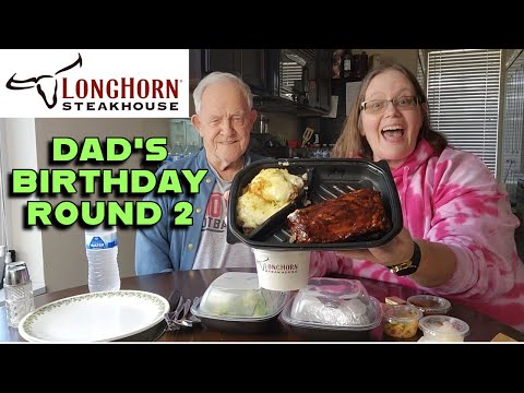 Longhorn Steakhouse Meal for Dad's 84th Birthday #foodreview #longhornsteakhouse #honestfoodreviews