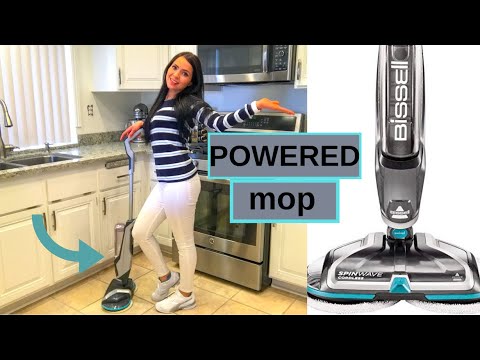 BISSELL Spinwave Cordless Hard Floor Mop REVIEW😍