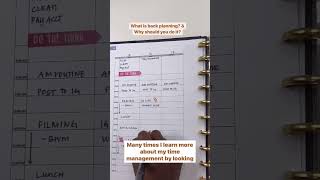 Back Planning In Your Planner #planwithme