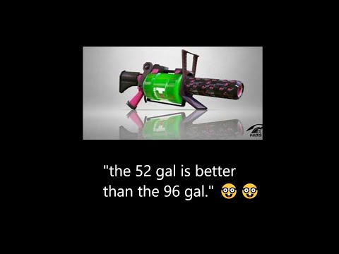 I mixed up the 52 gal | Splatoon 3 (the thumbnail is a joke)