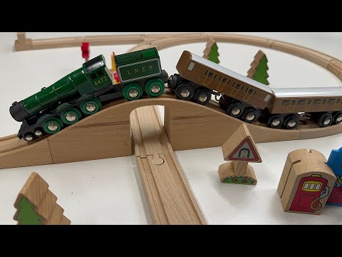 Rare Brio Flying Scotsman Wooden Train Set from 2005 - haul and unboxing