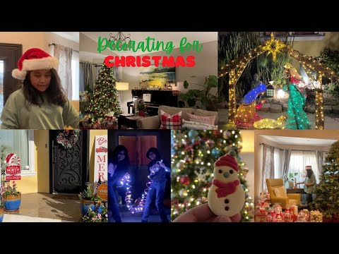 VLOGMAS DAY 9 | Christmas Decorations🎄🤶🎁 Living in Los Angeles #christmasdecorating