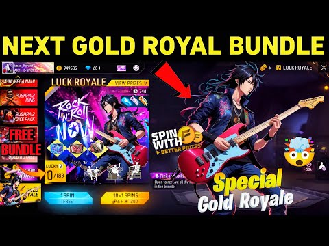 Free Fire Next Gold Royale | Ff Next Gold Royale Bundle In Free Fire | Free Fire Ff Max New Event